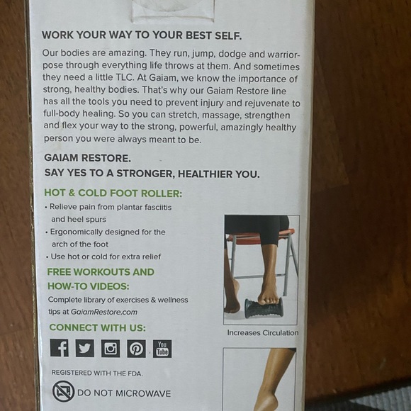 Gaiam foot roller - Picture 3 of 3